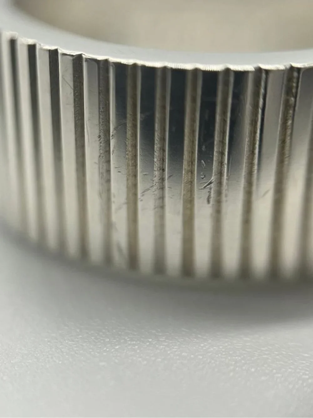 Tiffany & Co Coin Edge Ring 11 SV 925